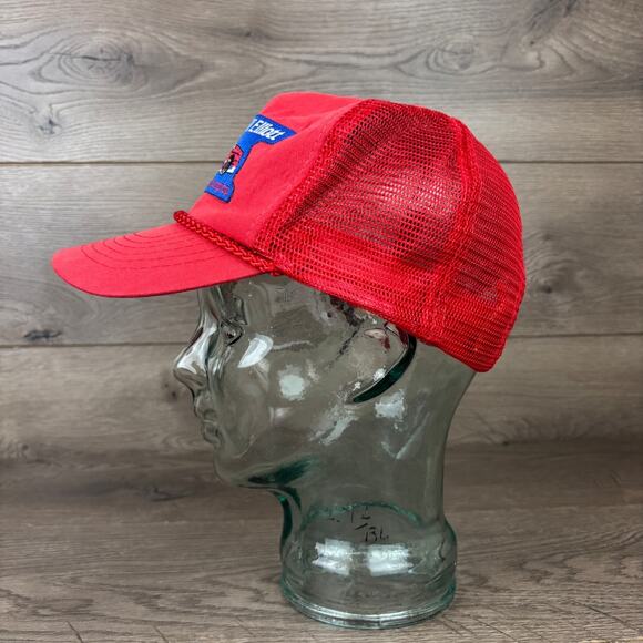 VTG Bill Elliott Winston Cup Champion 1988 Coors #9 Embroidered Red Snapback Hat - Picture 7 of 10